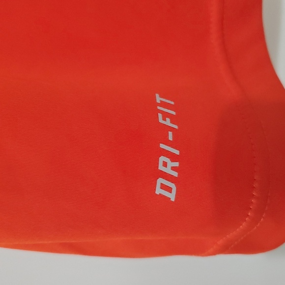 Nike Men's Orange Dri-FIT Shirt s L - Picture 4 of 6